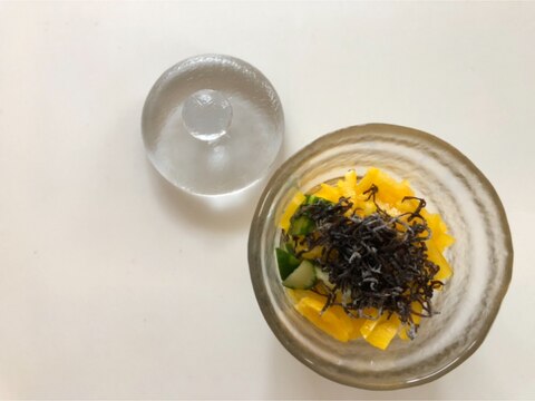 パプリカと胡瓜の塩昆布漬け